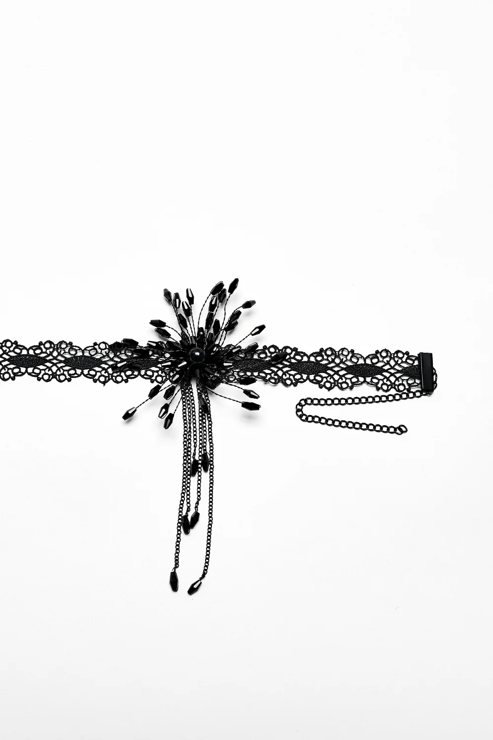 Shadow Lily – Victorian Gothic Lace Choker - Image 7