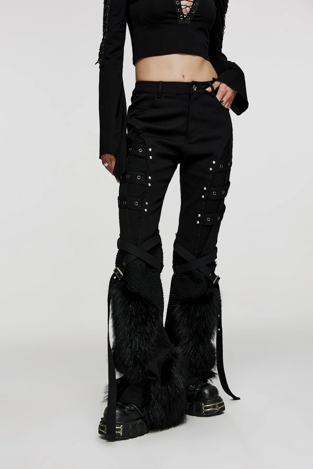 Shadowpelt Flare Pants