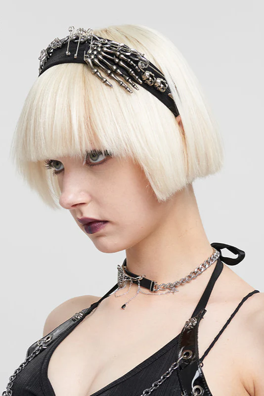 Skeleton Hand Headband - Image 4