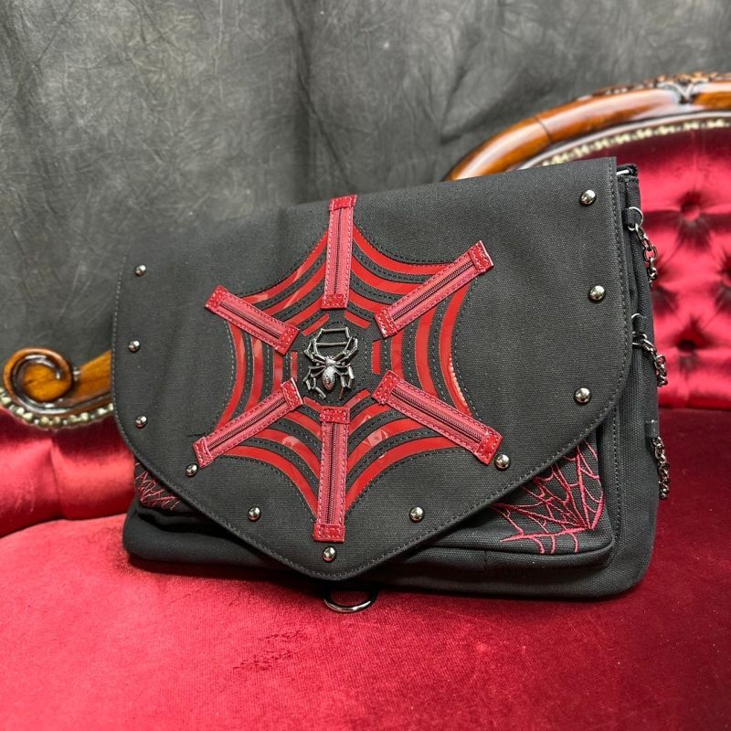 Spider Queen Lilith Messenger Bag - Image 3