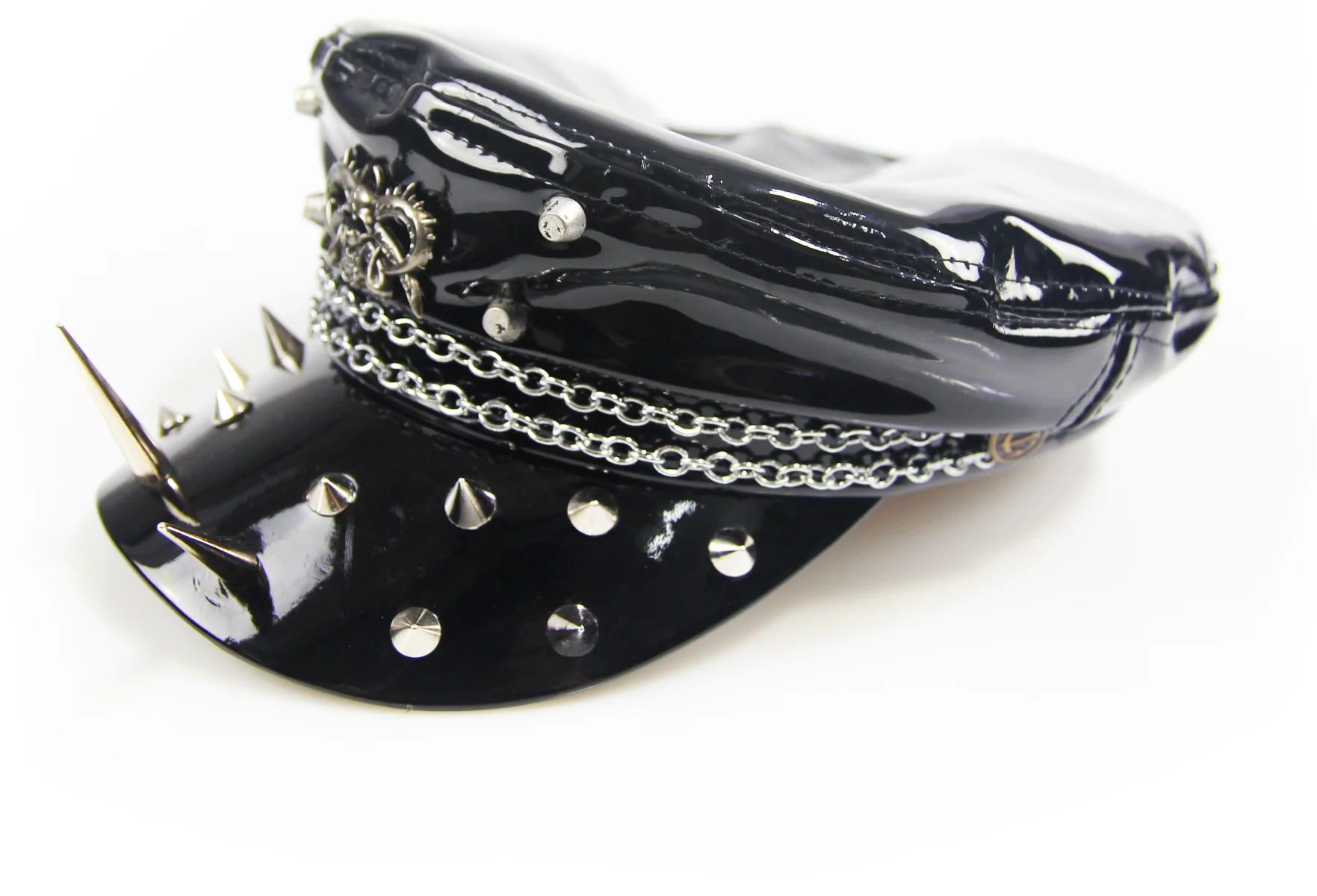 Spike Chain Military Cap - Image 6