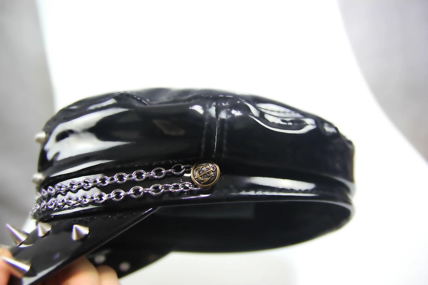 Spike Chain Military Cap - Image 9