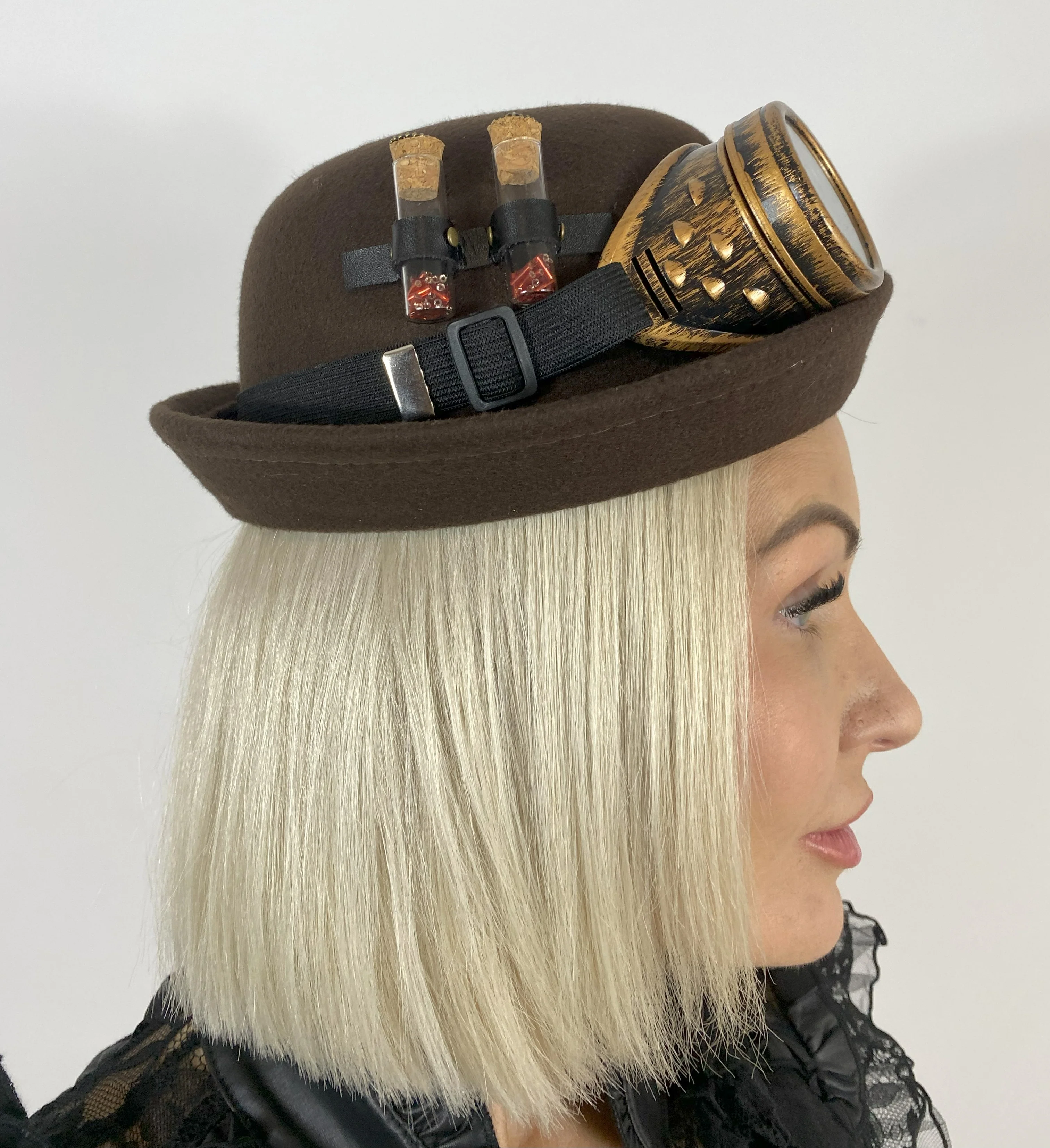Steampunk Bowler Hat - Image 3