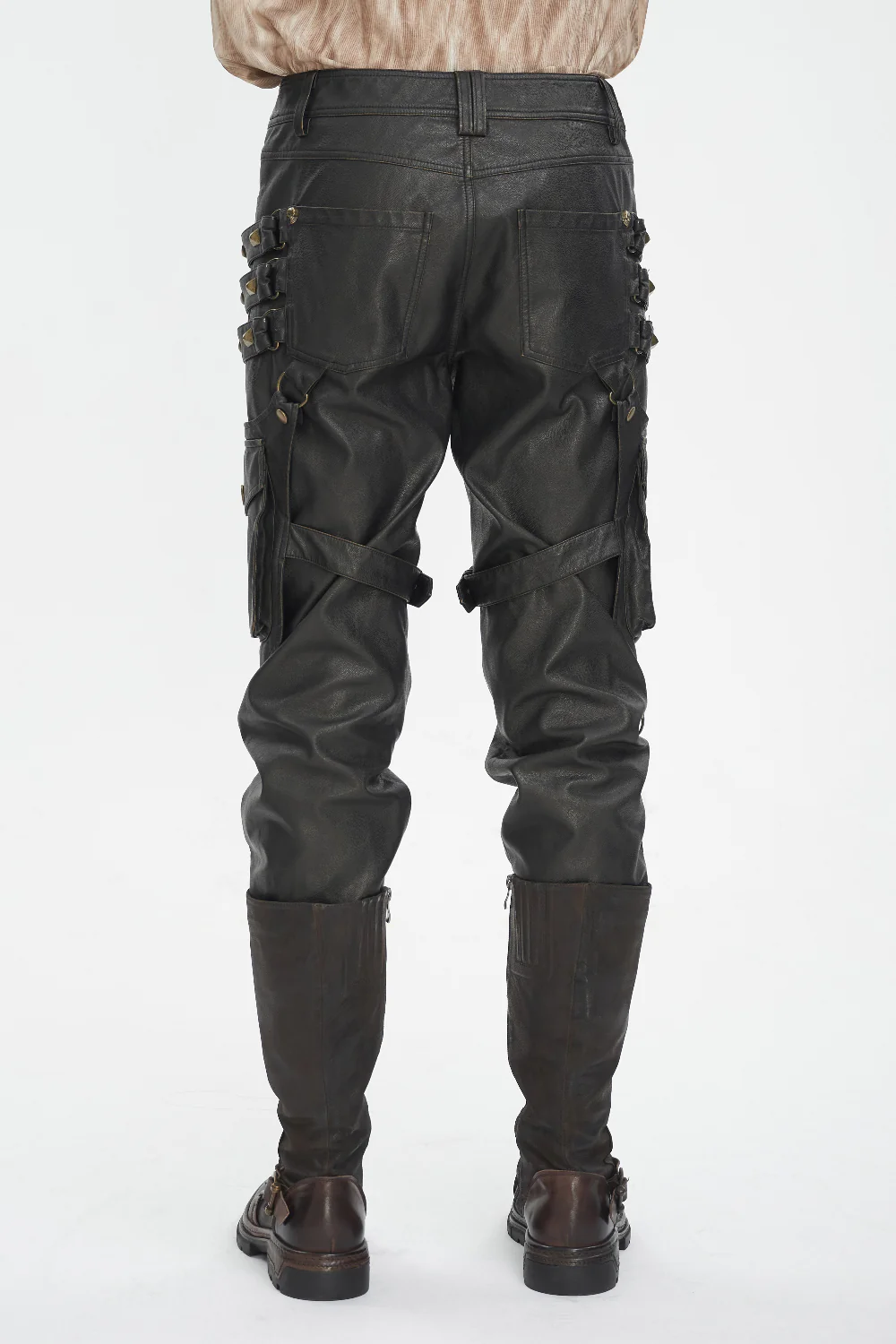 Wasteland Engineer – Steampunk Cargo Trousers - Image 7