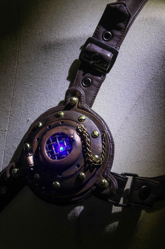 Steampunk Led Light Chest Harness (Unisex) - Image 4