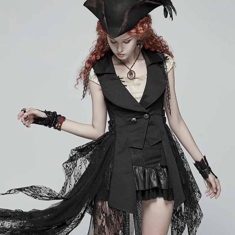 Steampunk Gears and Spikes Gloves - Image 3