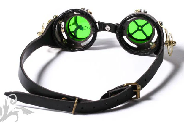 Steamy Steampunk Goggles (Unisex) - Image 4