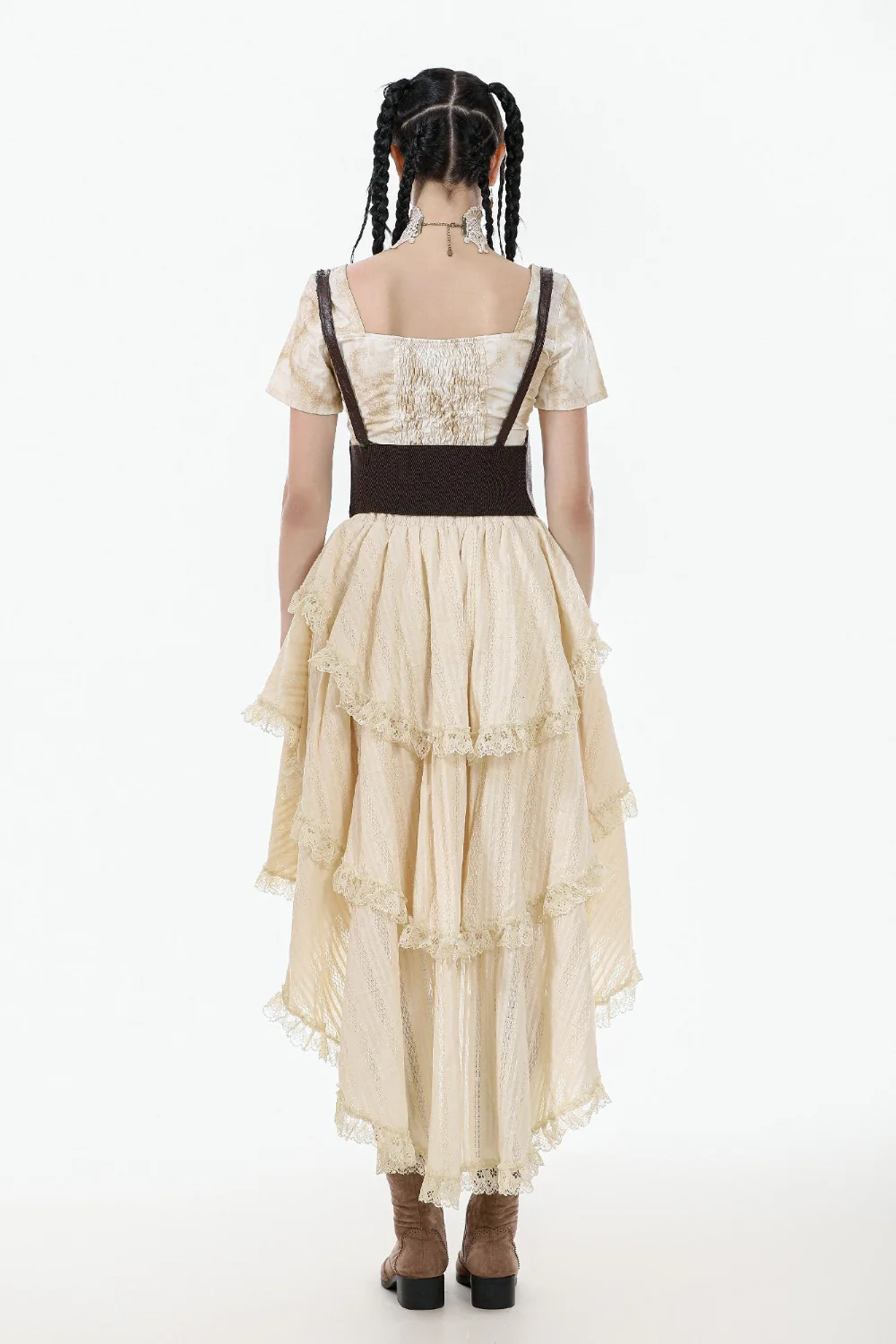 Miss Harlow’s Steampunk Ruffled Skirt - Image 5