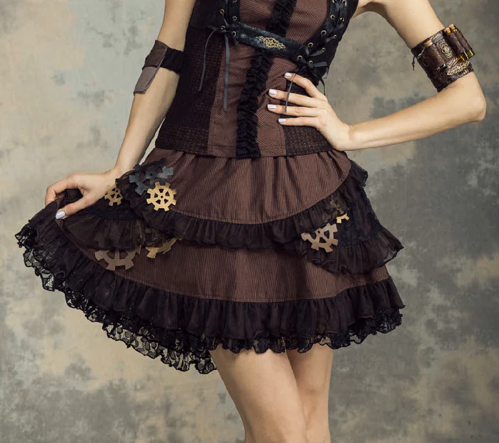 Steampunk Siren Skirt