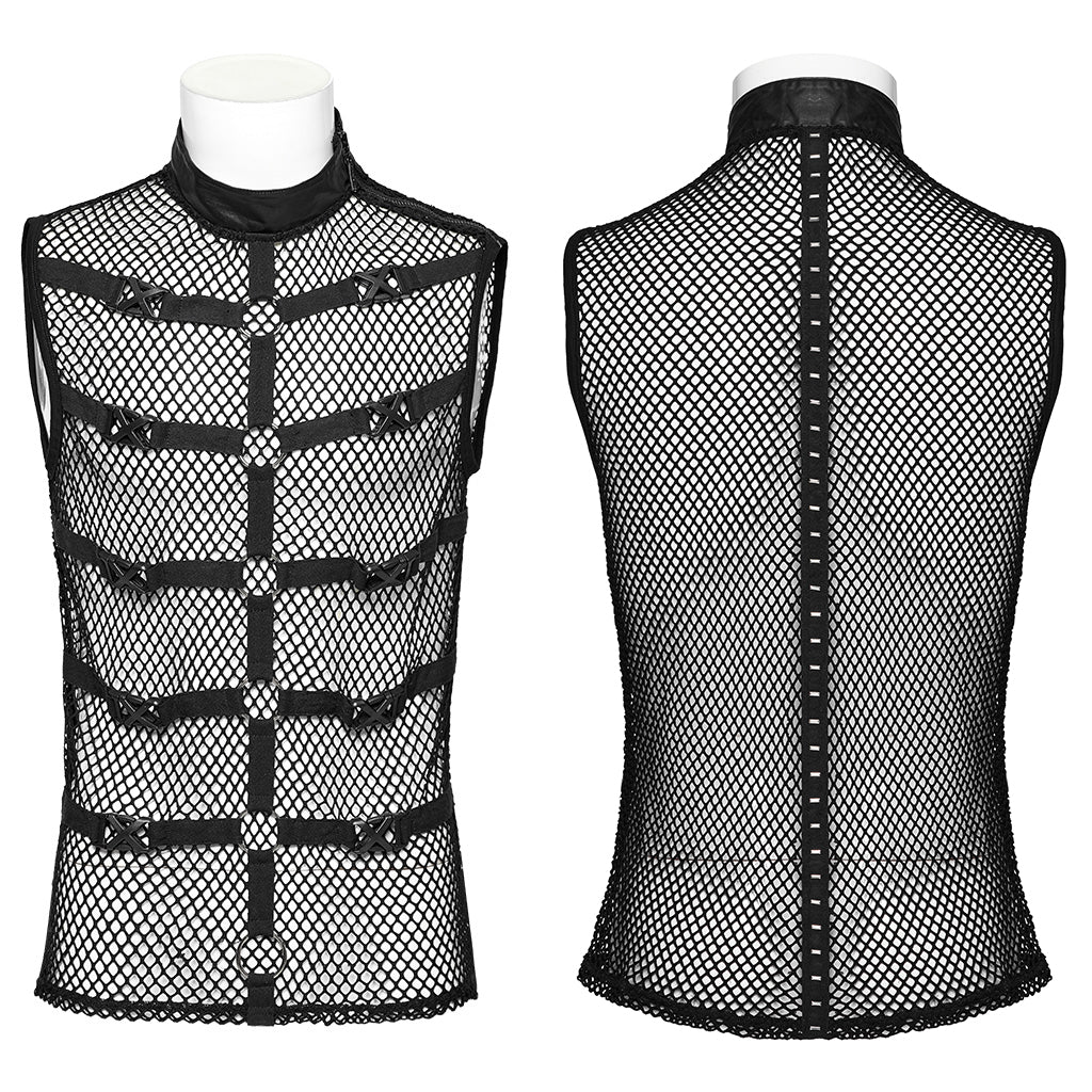 .Darko - Men's Industrial Mesh Tank Top - Image 4