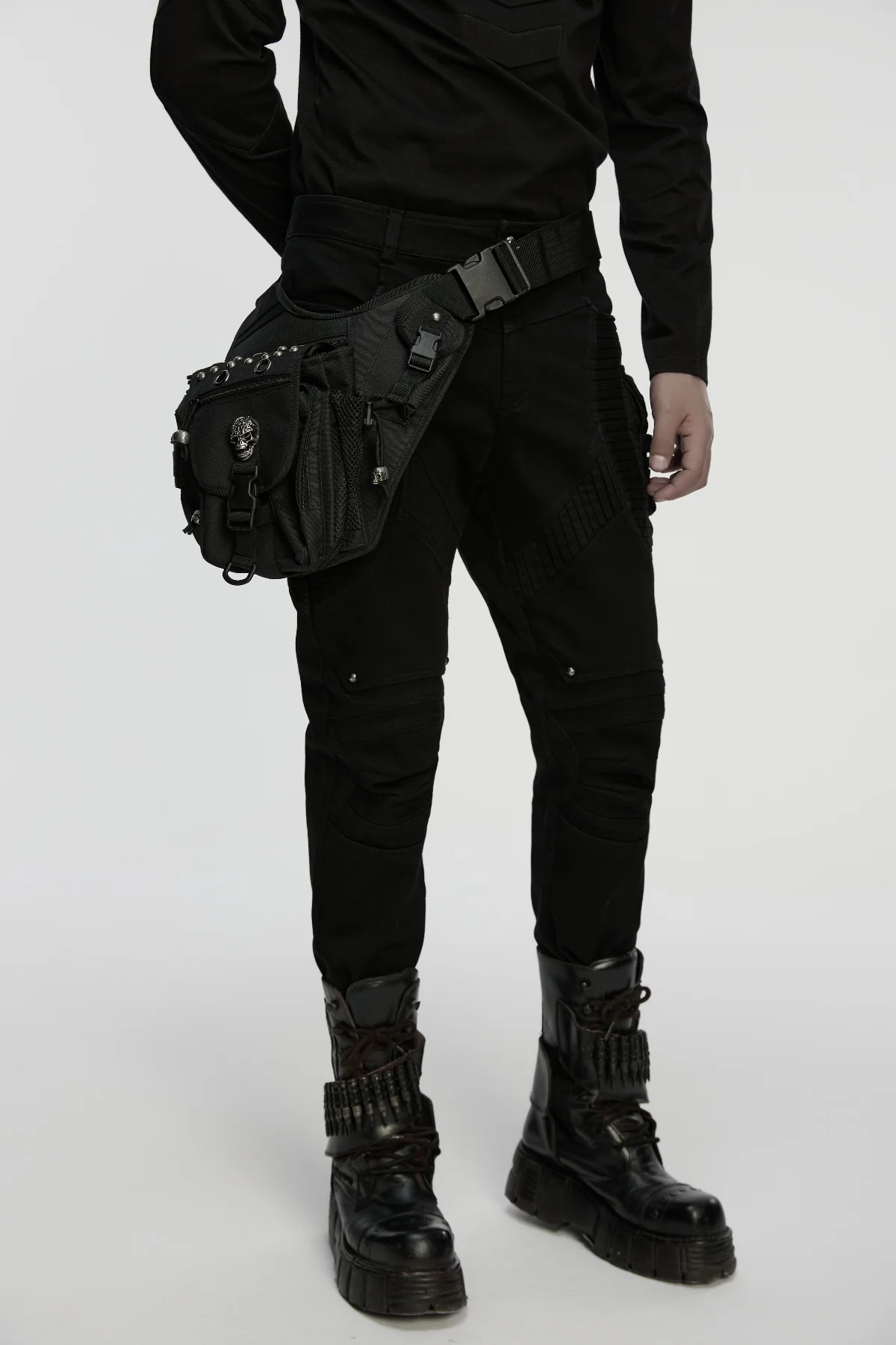 Tactical Skull Utility Belt Bag - Image 3