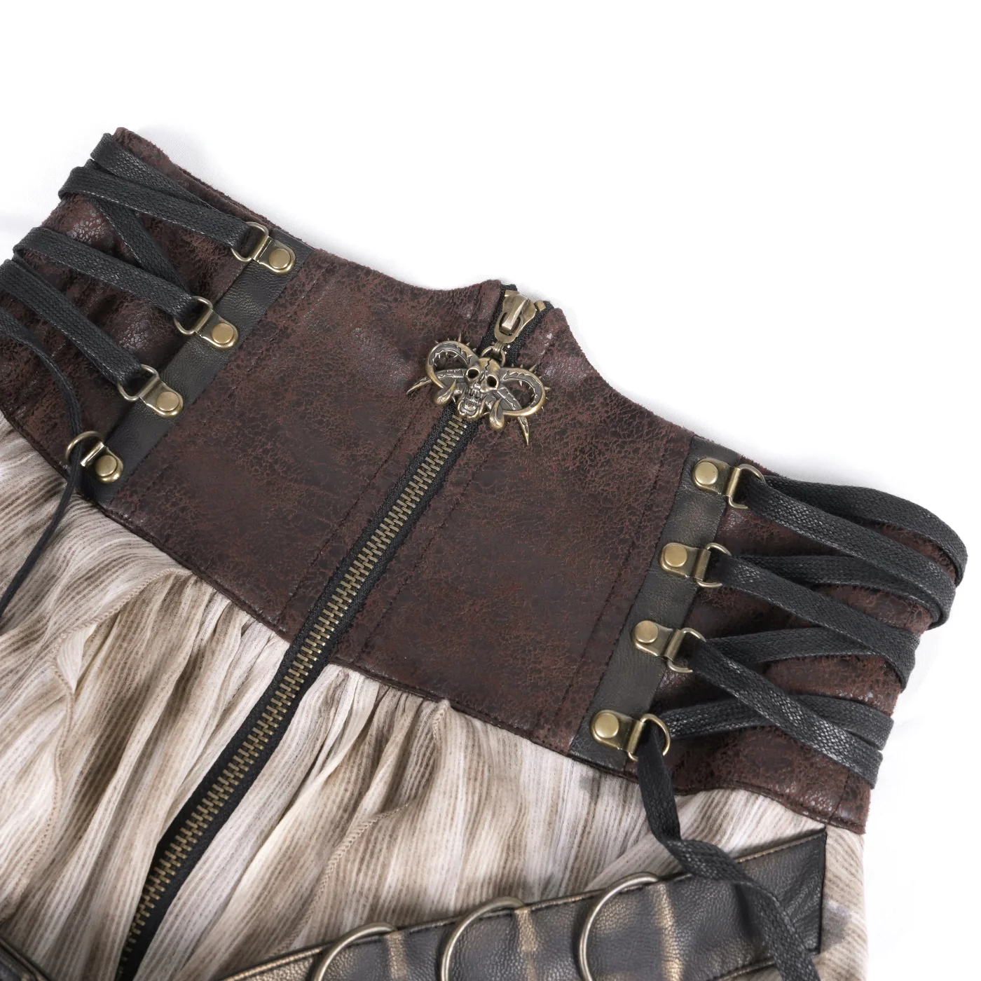 Tavern Rogue Steampunk Maxi Skirt - Image 10