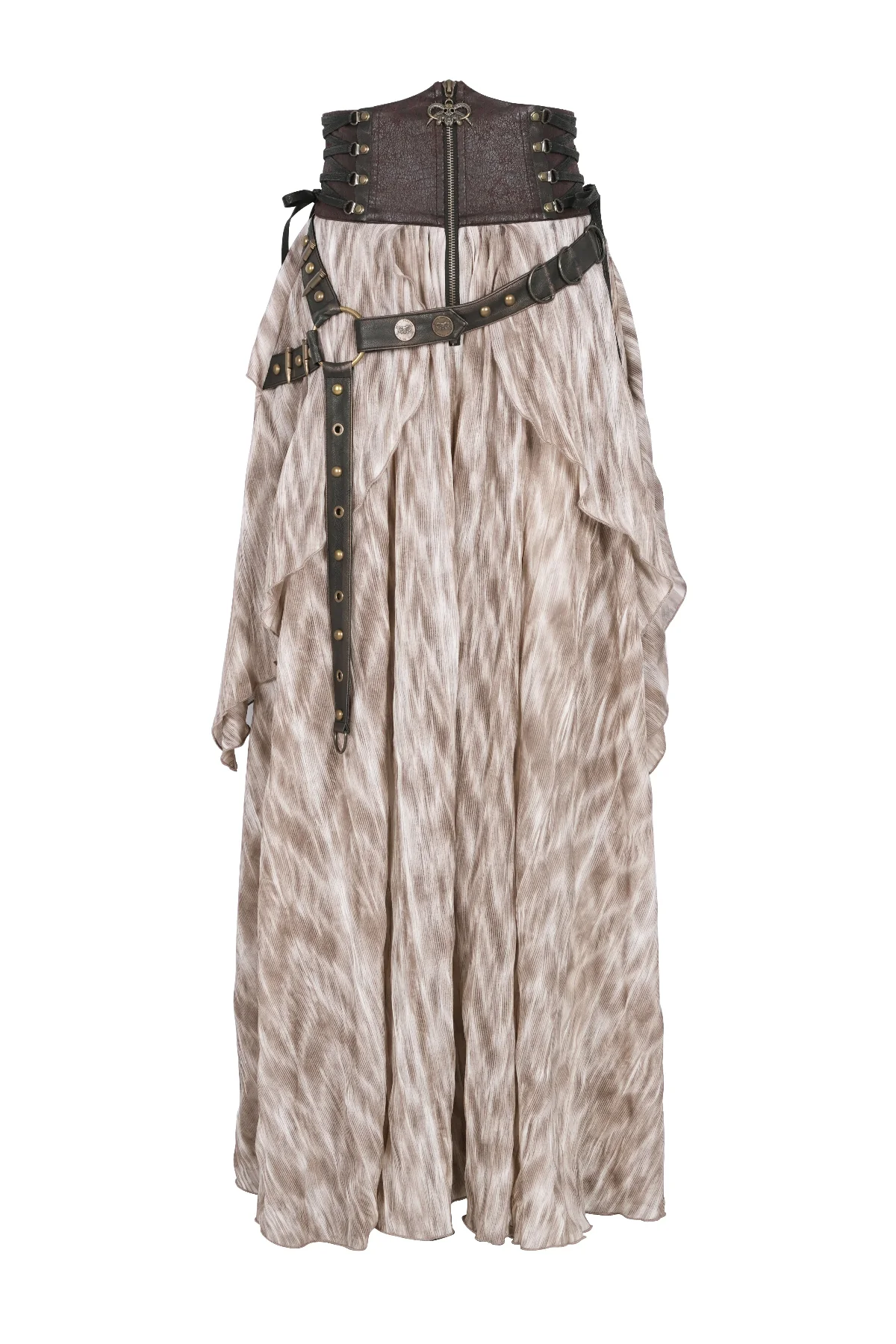 Tavern Rogue Steampunk Maxi Skirt - Image 6