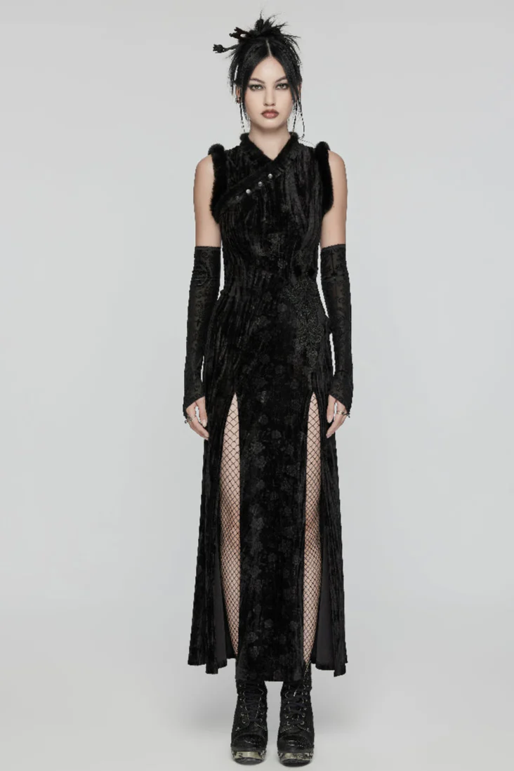 The Velvet Shinobi Dress