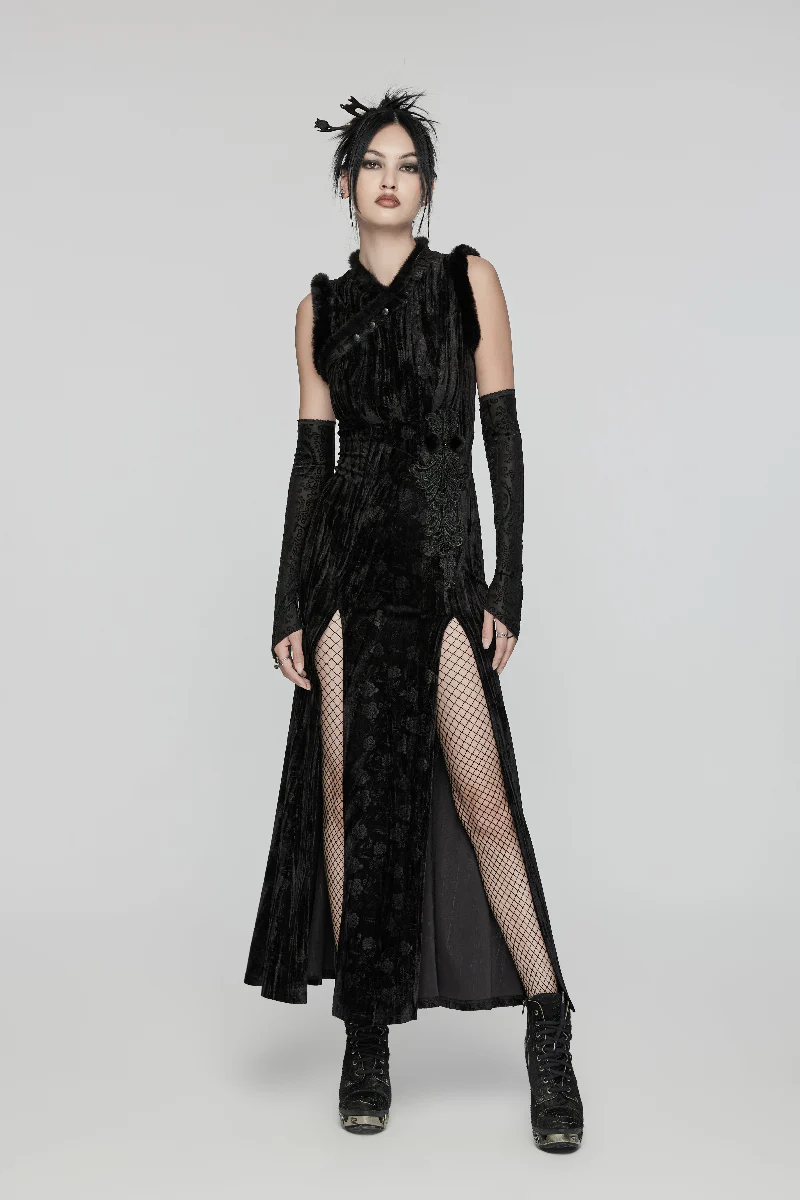 The Velvet Shinobi Dress - Image 2