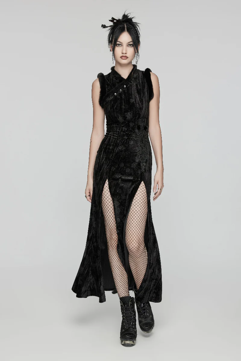 The Velvet Shinobi Dress - Image 3