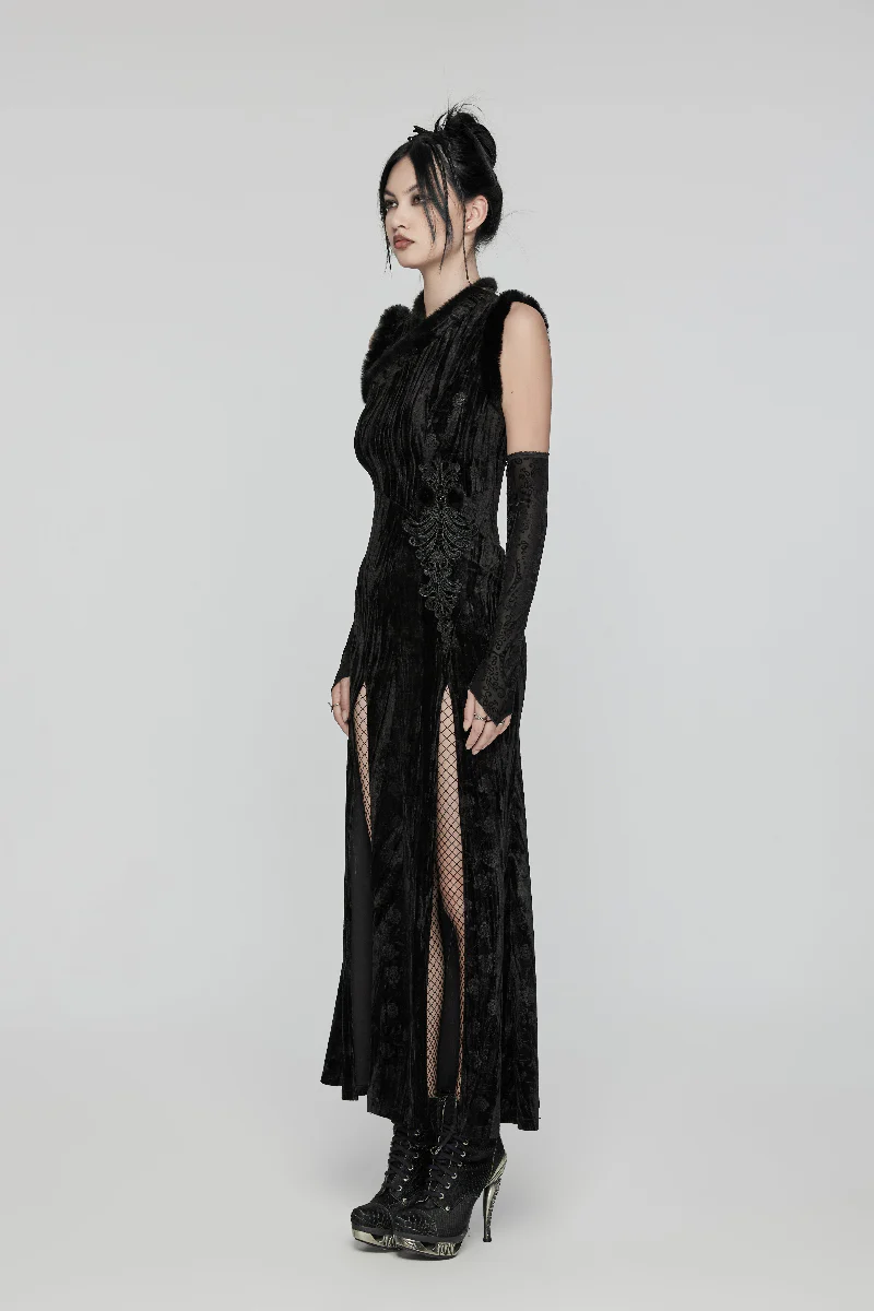 The Velvet Shinobi Dress - Image 4