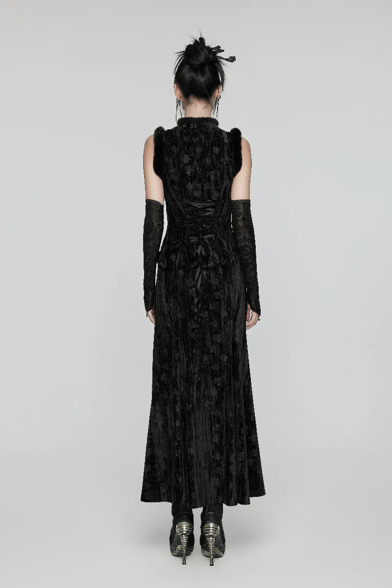 The Velvet Shinobi Dress - Image 5