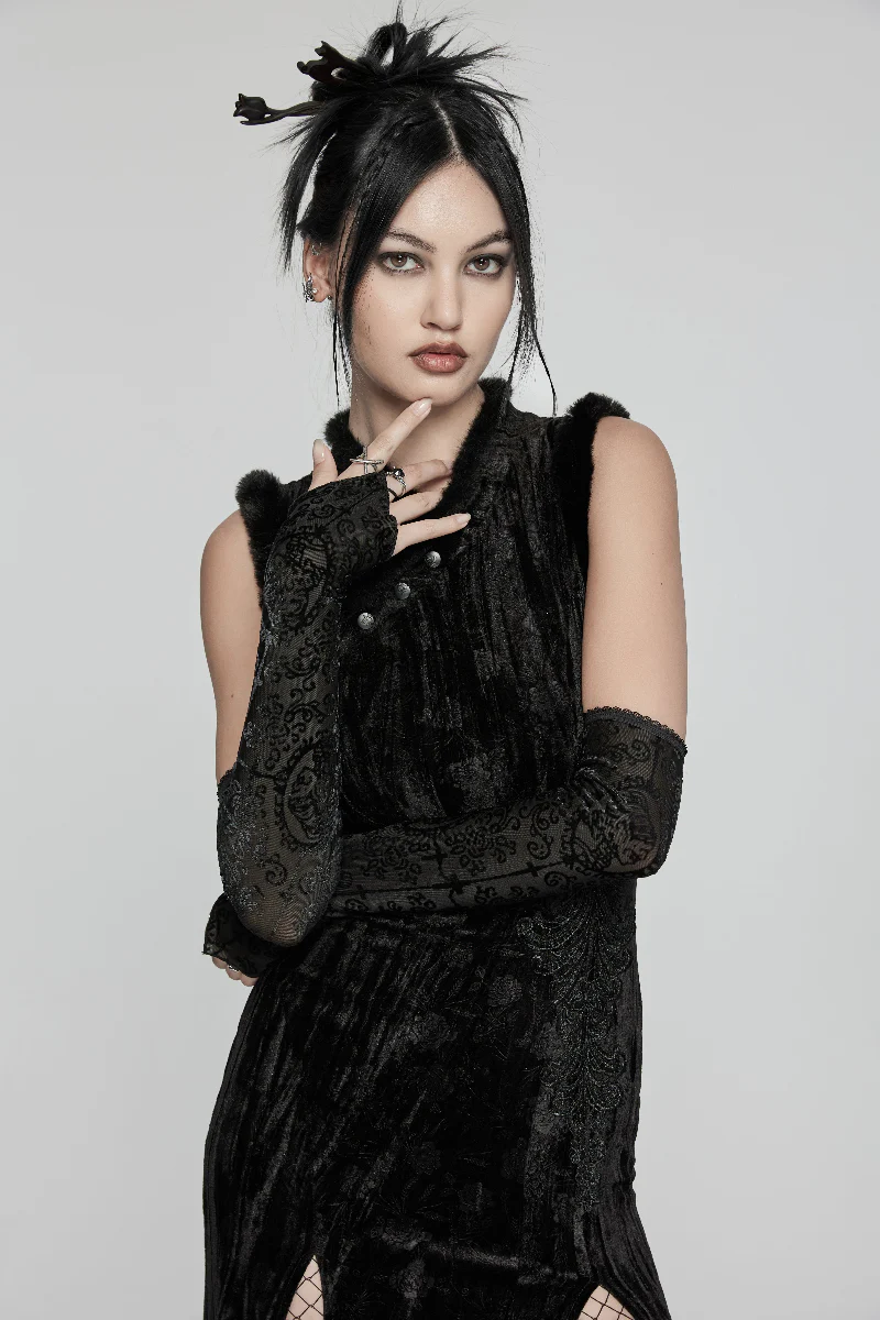 The Velvet Shinobi Dress - Image 6