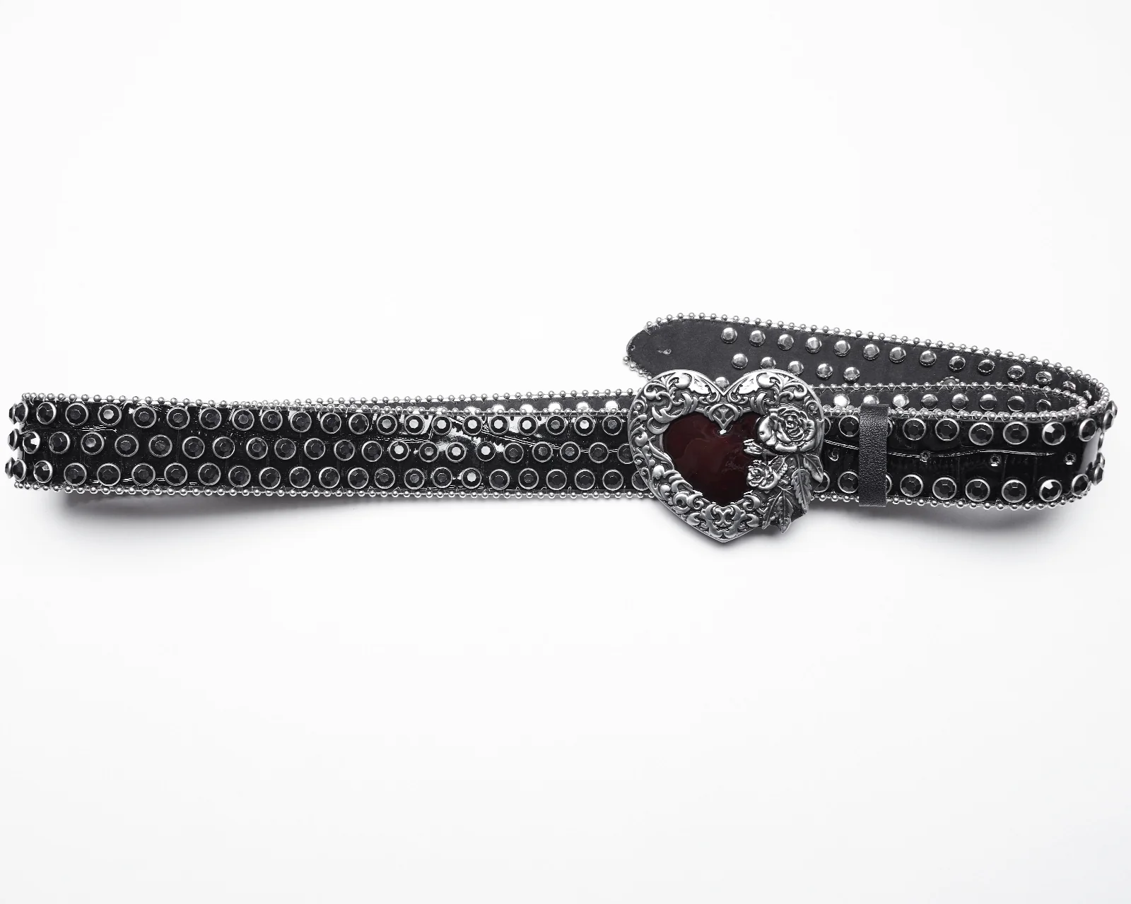 Vampire Heart Grommet Belt - Image 6