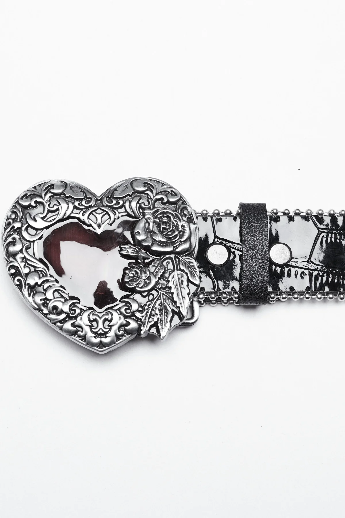 Vampire Heart Grommet Belt - Image 8