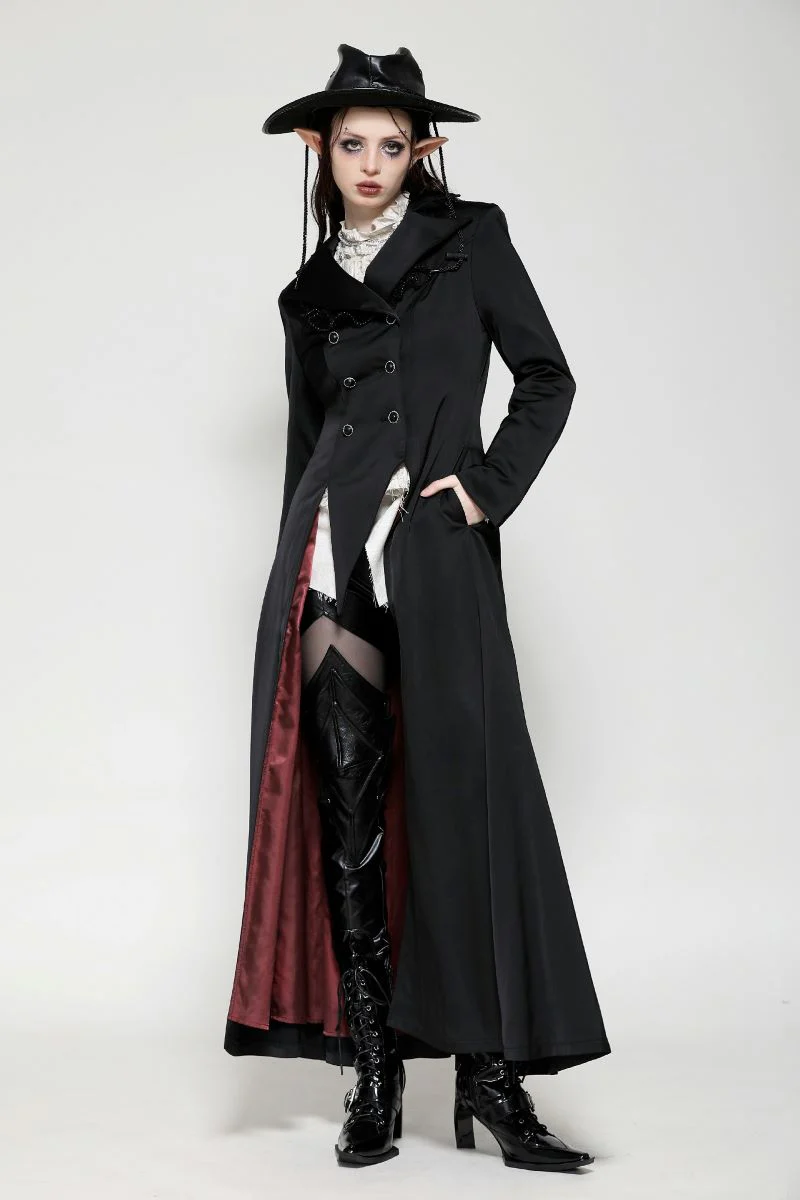 Lady Blackthorn – Vampire Huntress Coat - Image 4
