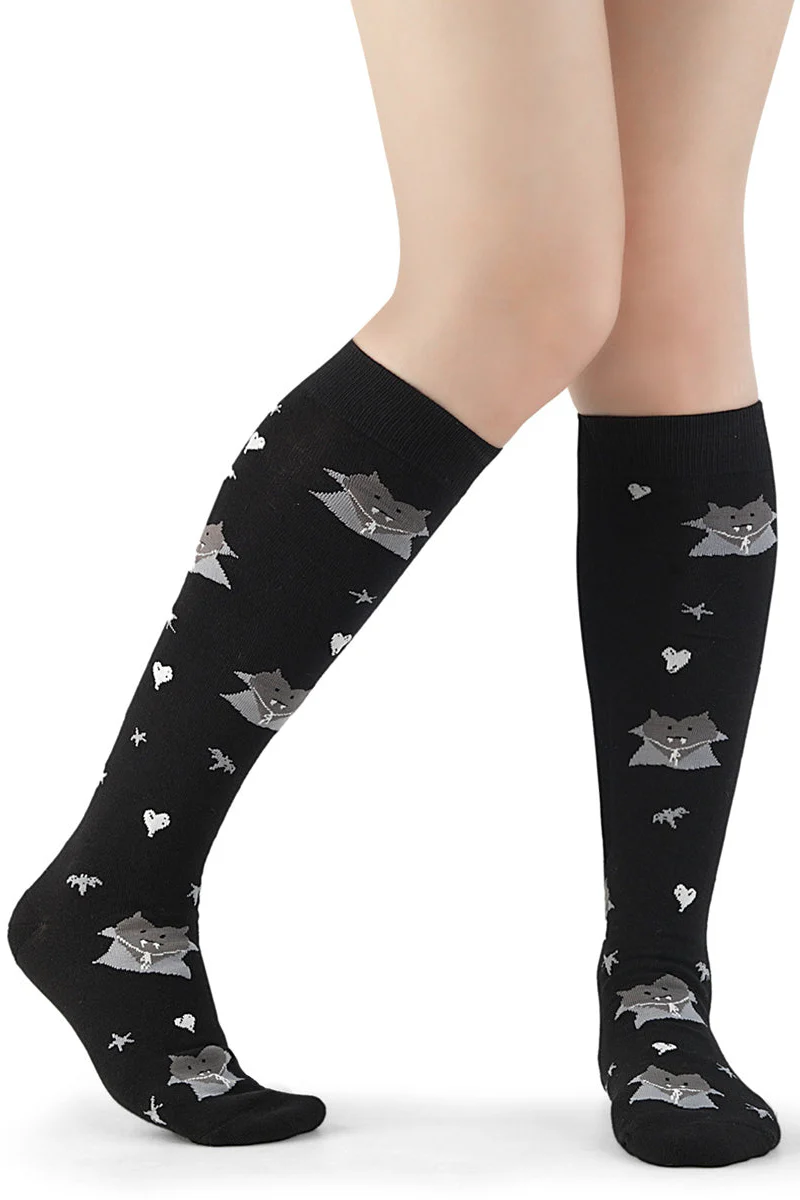 .Vampire Knee Socks