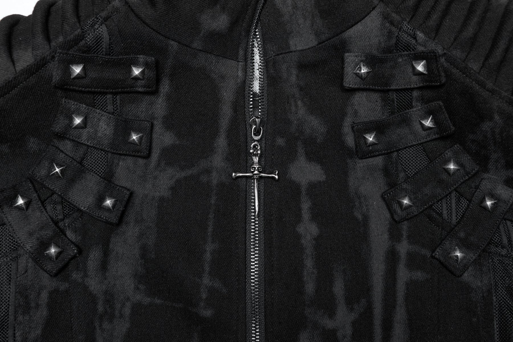 ..Vector - Men’s Industrial Gothic Long Coat - Image 5