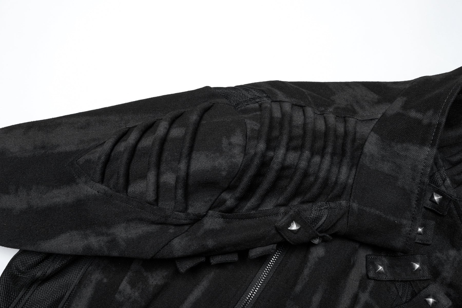 ..Vector - Men’s Industrial Gothic Long Coat - Image 7