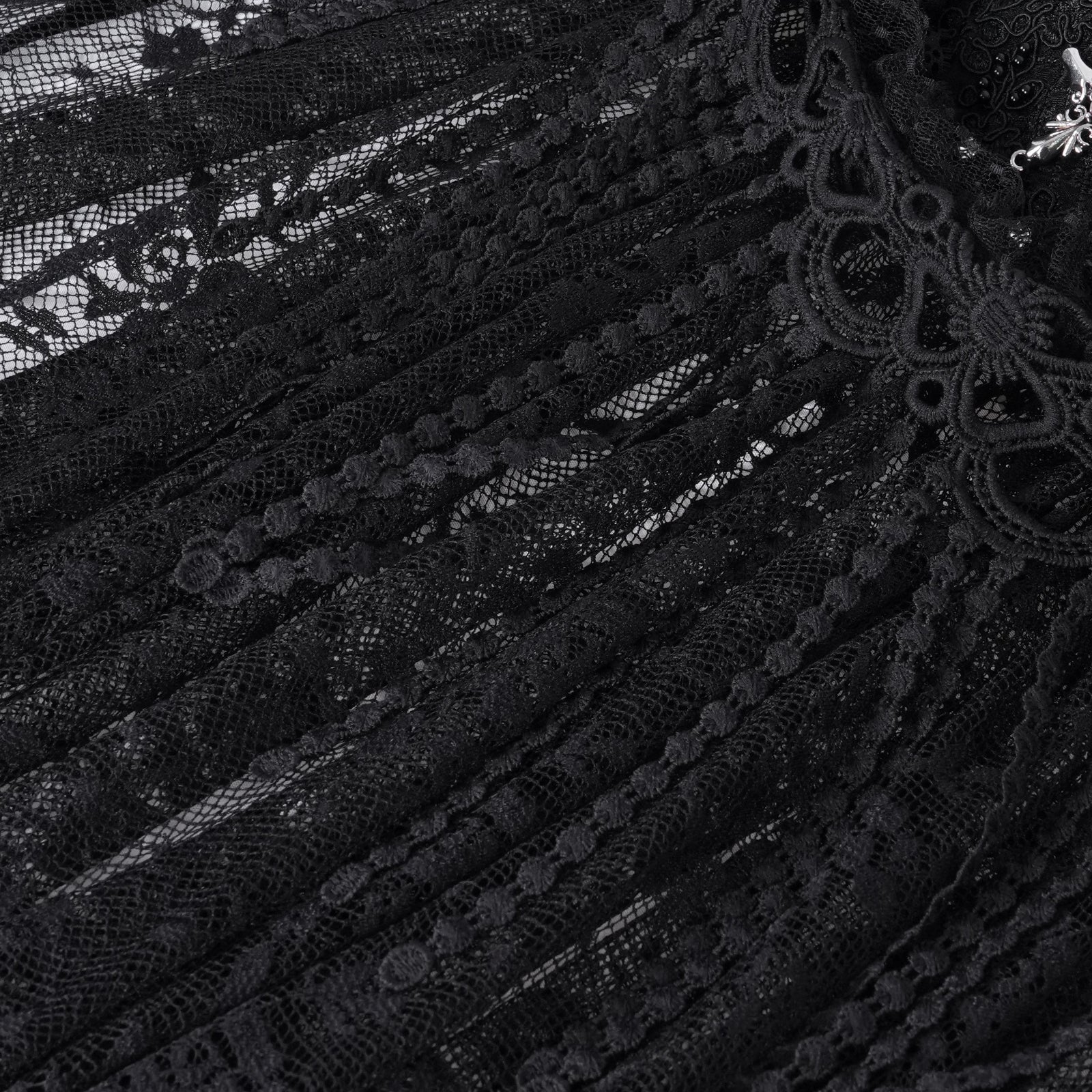 Velvet Cross Bridal Veil - Image 12
