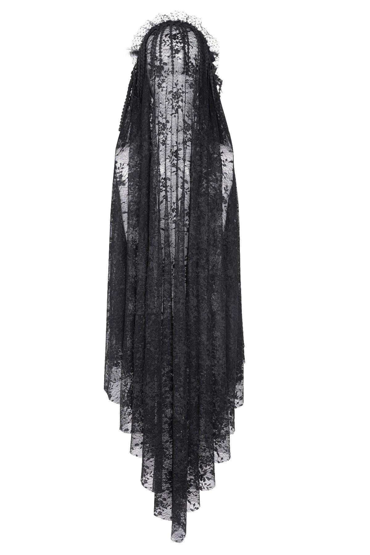 Velvet Cross Bridal Veil - Image 9