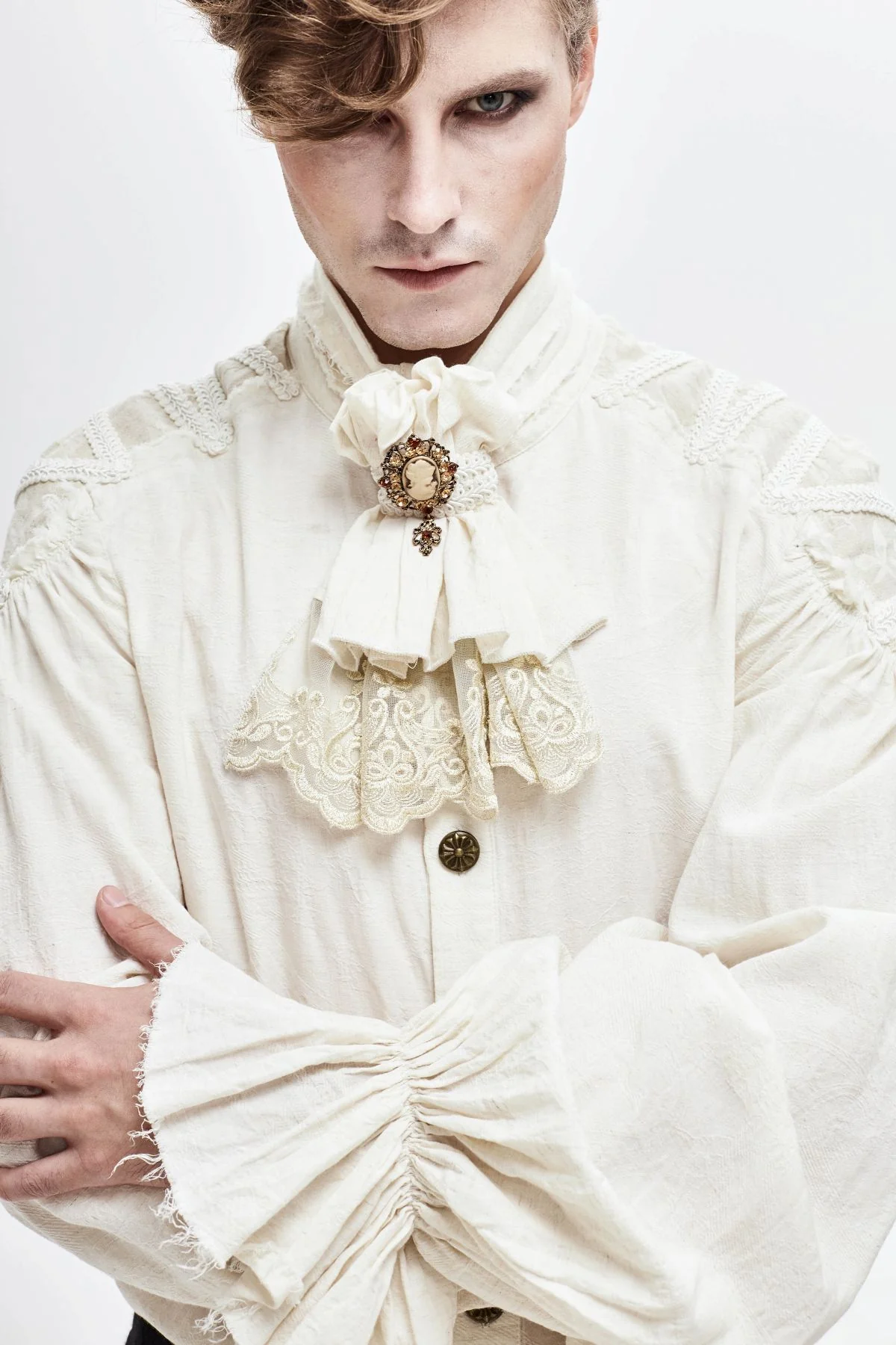 Victorian Lace Cravat - Image 2