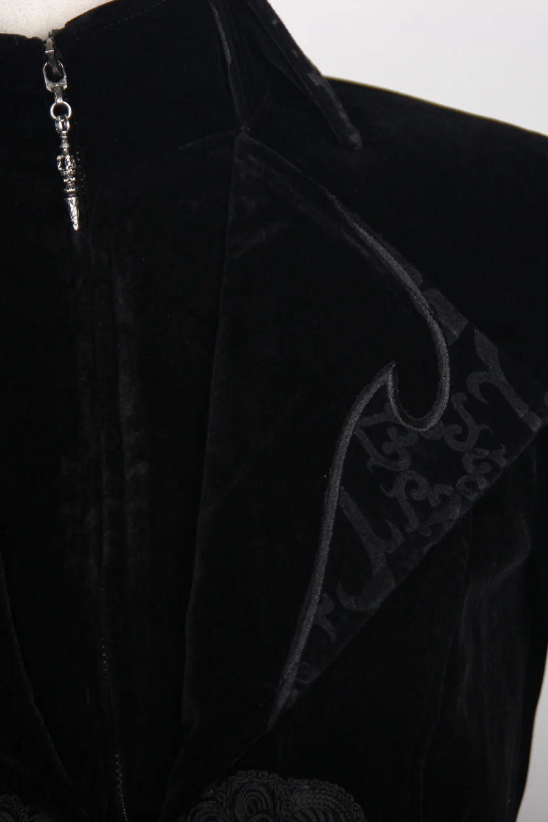 Victorian Lady Tailed Jacket in Black - Image 7
