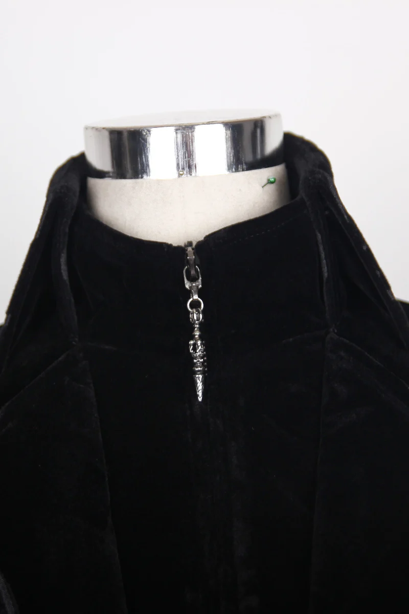 Victorian Lady Tailed Jacket in Black - Image 8