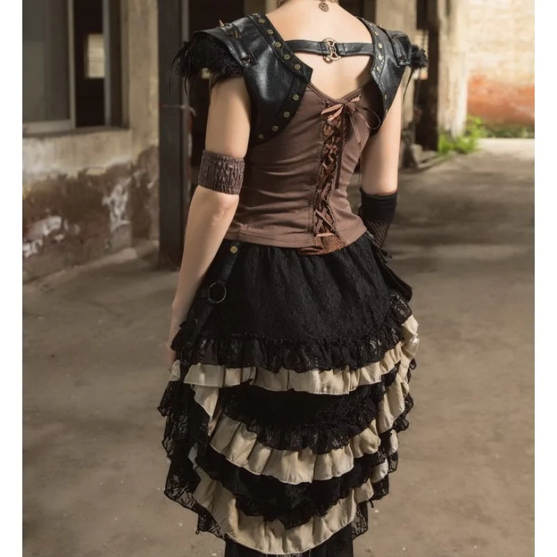 Violetta Steampunk Skirt - Image 3