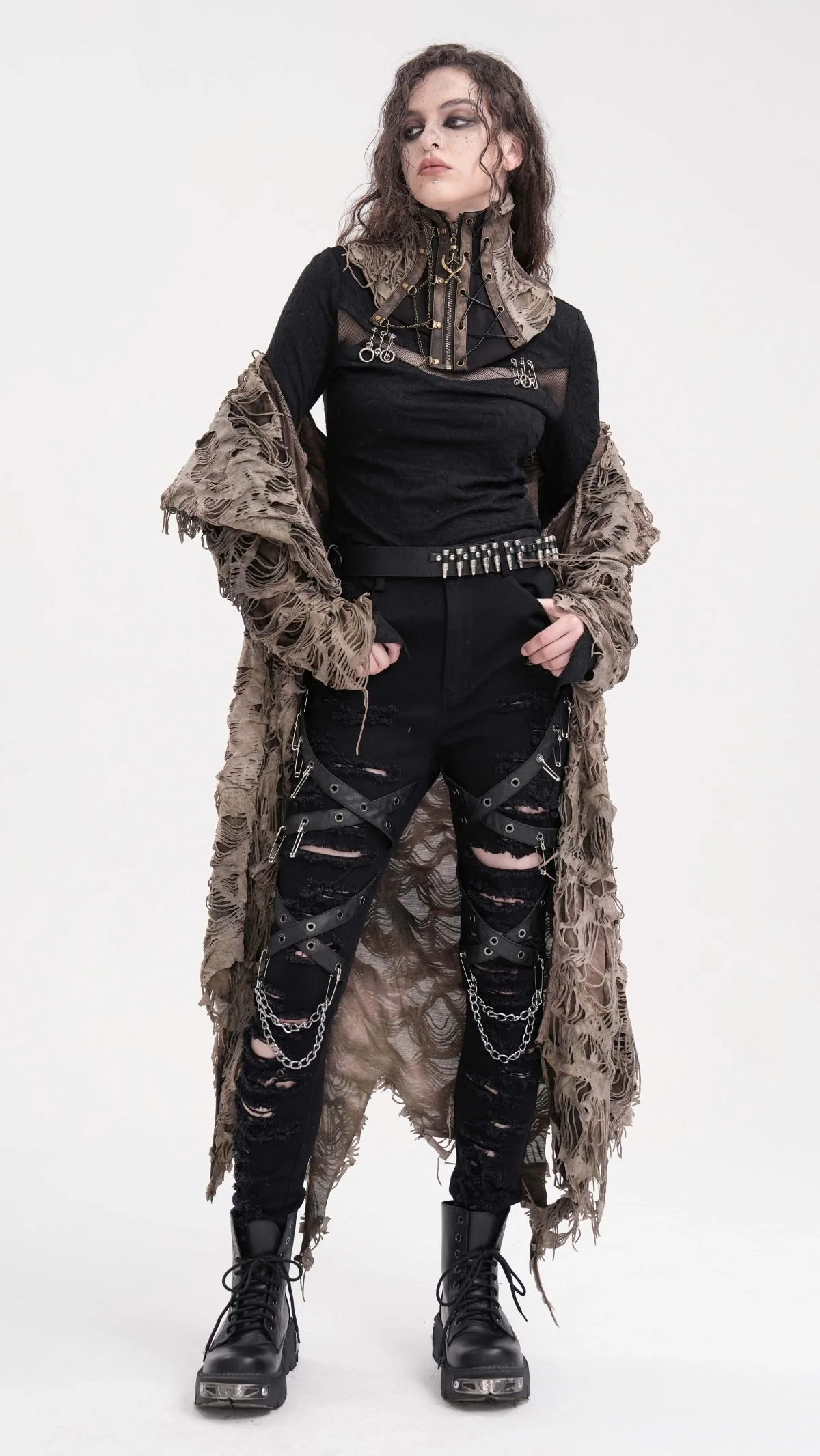 Wasteland Raider Neck Guard - Image 3