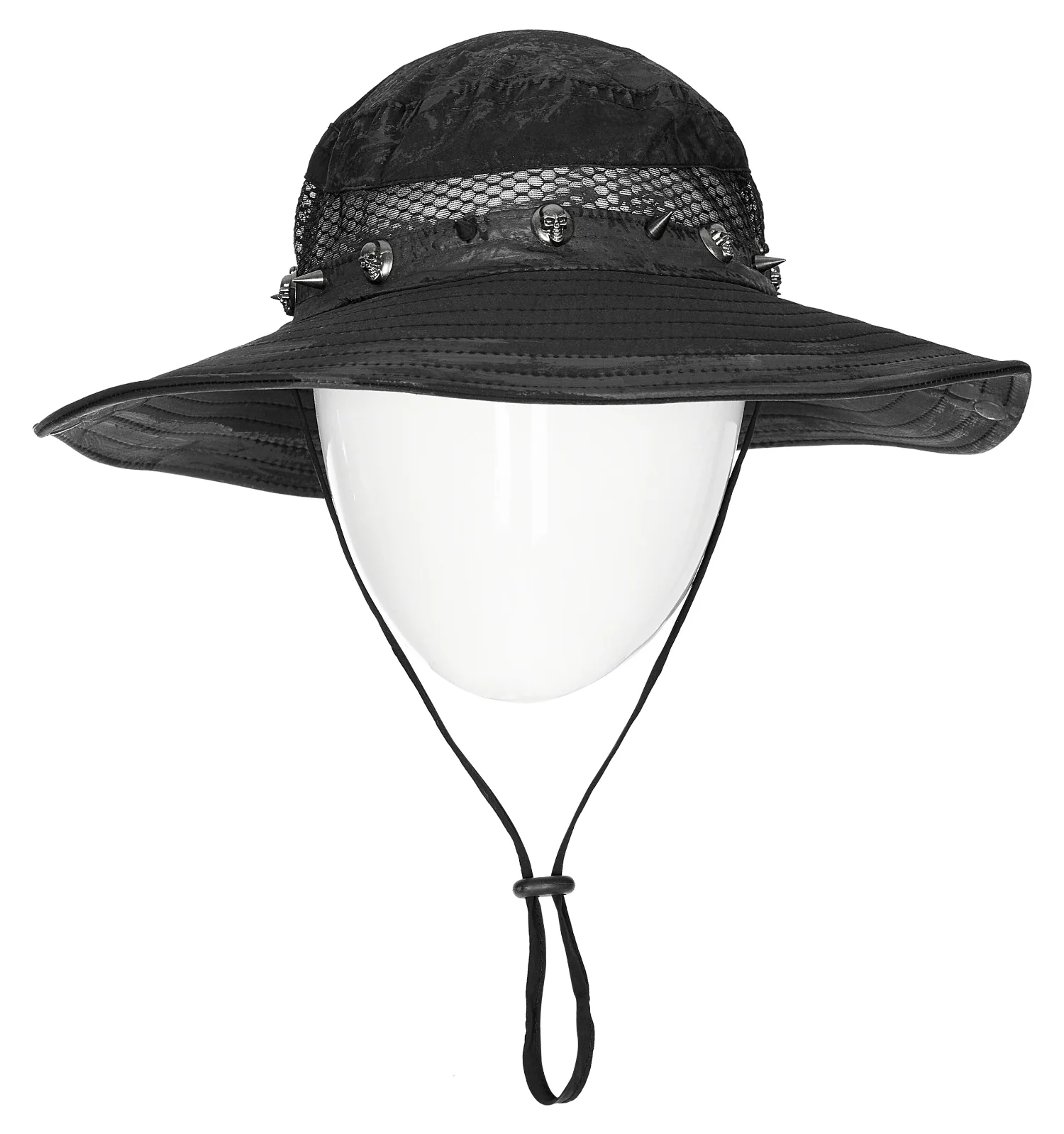Wasteland – Men's Post-Apocalyptic Wide Brim Hat - Image 3