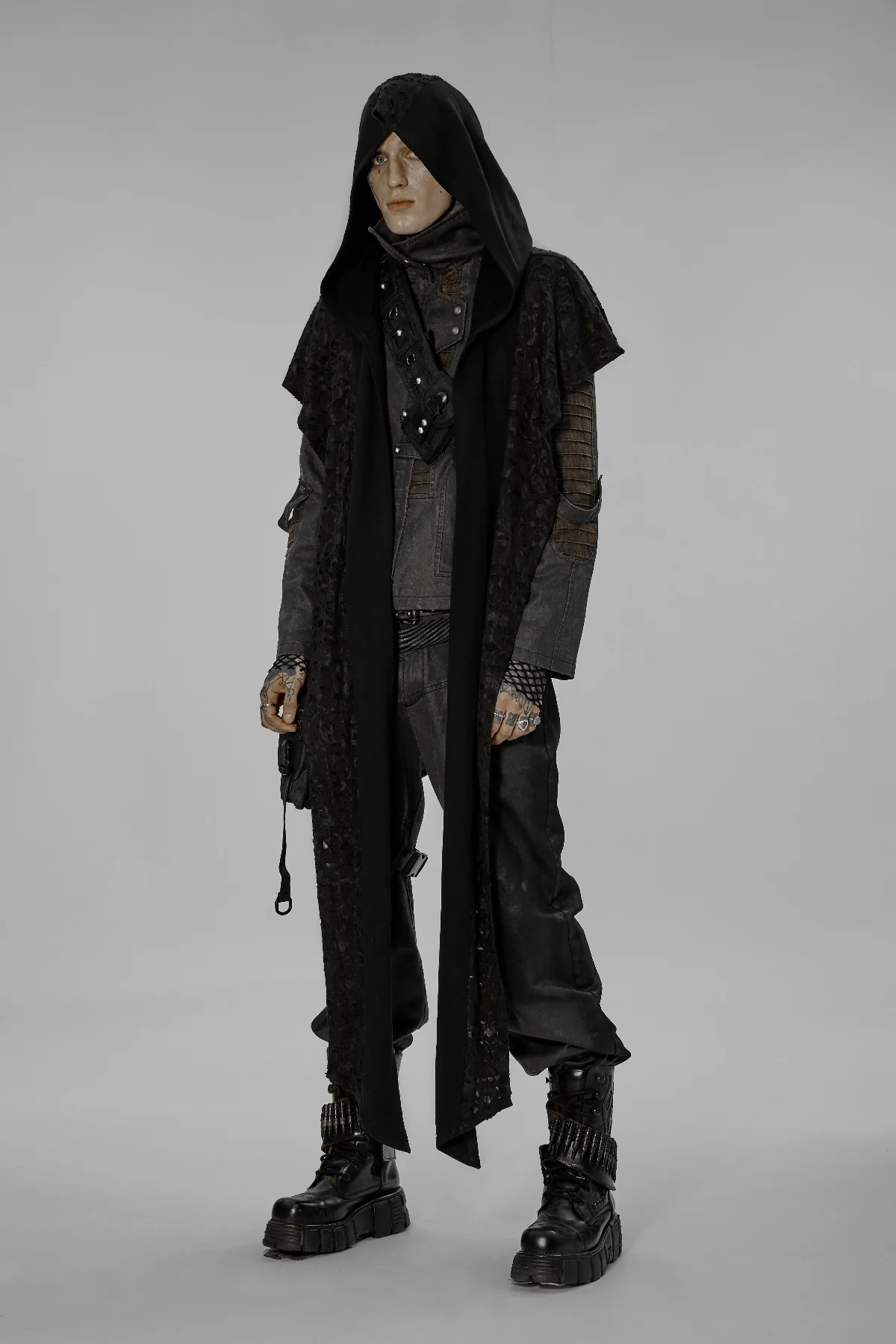 Dark Nomad Hooded Mantle - Image 2