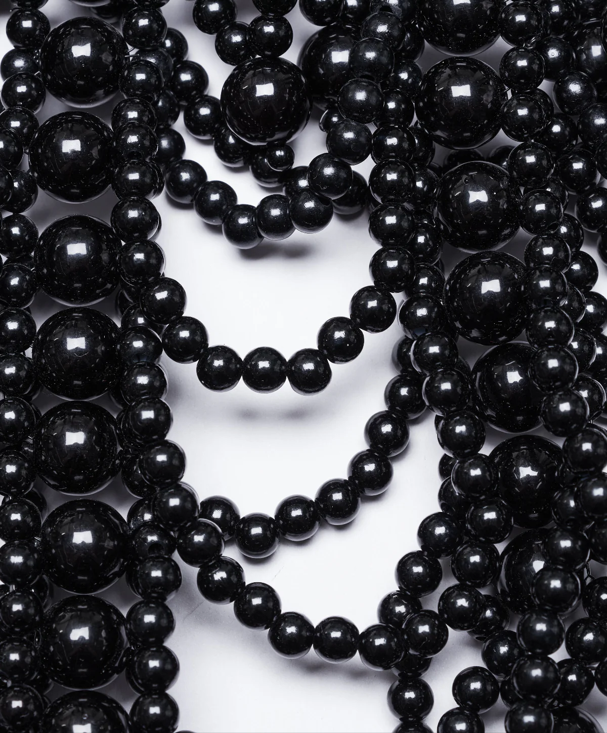 Lilith’s Chains – Black Beaded Gothic Harness - Image 9