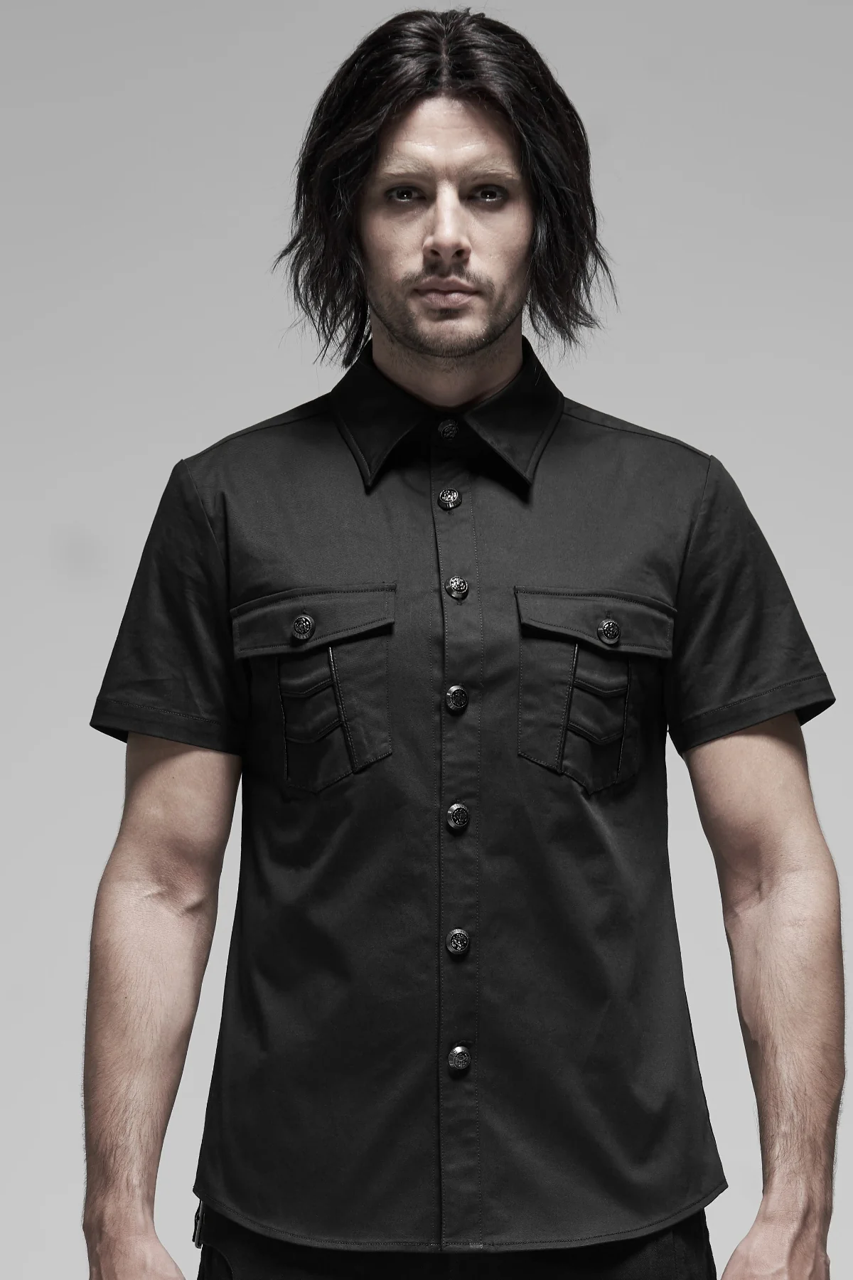 Classic Gothic Black Shirt