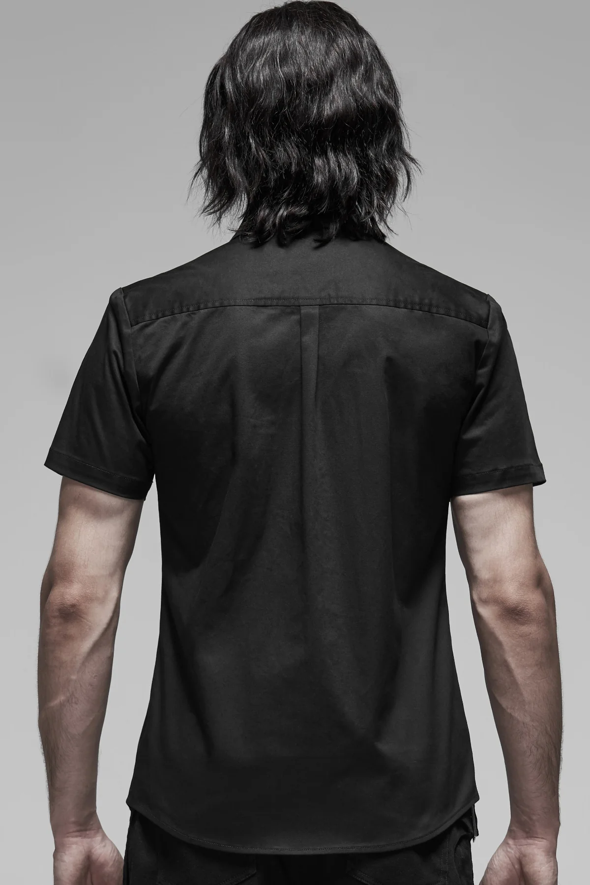 Classic Gothic Black Shirt - Image 5
