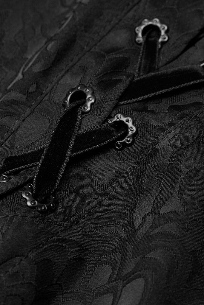 Black Jacquard Shirt - Image 7