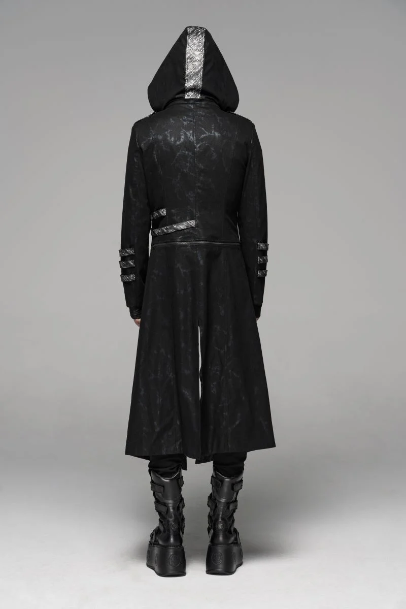 Brother of Shadows – Assassin’s High Collar Coat - Image 4