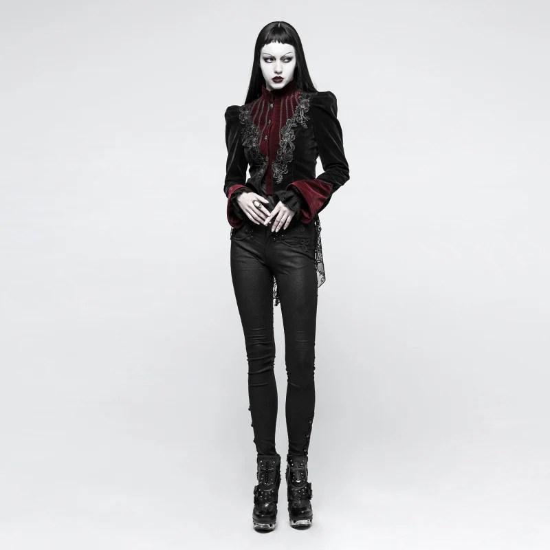 Royal Steampunk Queen Scissor-Tail Jacket - Image 5