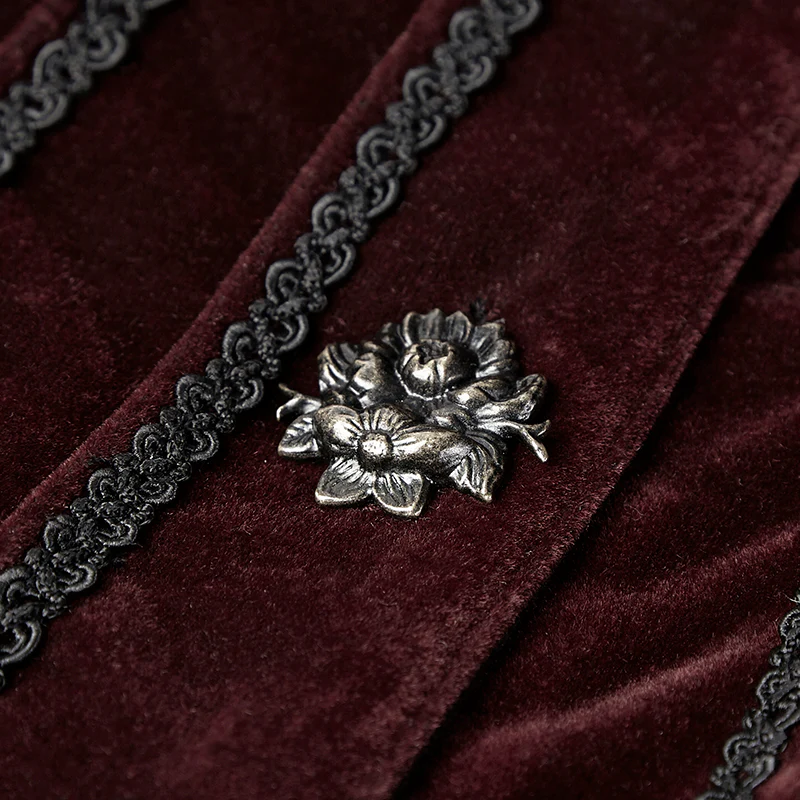 Royal Steampunk Queen Scissor-Tail Jacket - Image 6